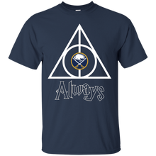 Load image into Gallery viewer, Deathly Hallows For Buffalo Sabres And Harry Potter T - Shirt For Men