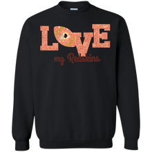 Load image into Gallery viewer, Glitter Love For Washington Redskins Fans Sweatshirt