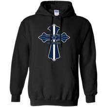 Load image into Gallery viewer, Cross Shirt For Jesus And Dallas Cowboys Fans Hoodie Shirt