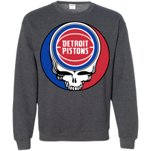 Load image into Gallery viewer, Detroit Pistons Basketball Grateful Dead Steal Your Face Sweatshirt