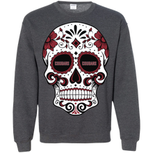 Load image into Gallery viewer, Washington State Cougars Sugar Skull Sweatshirt