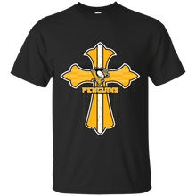 Load image into Gallery viewer, Cross Shirt For Jesus And Pittsburgh Penguins Fans T - Shirt For Men