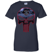 Load image into Gallery viewer, Toronto Raptors Basketball The Punisher Skull T-Shirt For Women