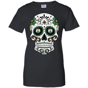 Boston Celtics Sugar Skull T-Shirt For Women