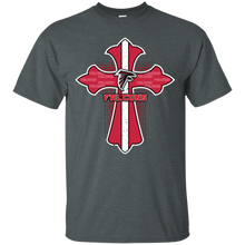 Load image into Gallery viewer, Cross Shirt For Jesus And Atlanta Falcons Fans T - Shirt For Men