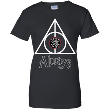 Load image into Gallery viewer, Deathly Hallows For Toronto Raptors And Harry Potter Fans T-Shirt For Women