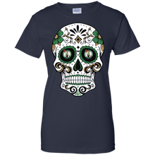 Load image into Gallery viewer, Boston Celtics Sugar Skull T-Shirt For Women