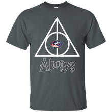 Load image into Gallery viewer, Deathly Hallows For Columbus Blue Jackets And Harry Potter Fans T - Shirt For Men