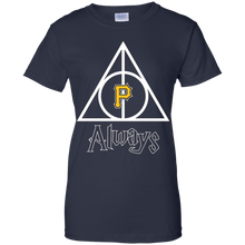 Load image into Gallery viewer, Deathly Hallows For Pittsburgh Pirates And Harry Potter Fans T-Shirt For Women