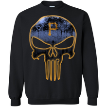 Load image into Gallery viewer, Pittsburgh Pirates Baseball The Punisher Skull Sweatshirt