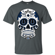 Load image into Gallery viewer, Indianapolis Colts Sugar Skull T - Shirt For Men