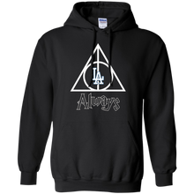 Load image into Gallery viewer, Deathly Hallows For Los Angeles Dodgers And Harry Potter Fans Hoodie Shirt