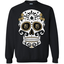 Load image into Gallery viewer, Vegas Golden Knights Sugar Skull Sweatshirt