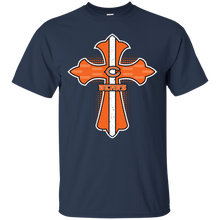 Load image into Gallery viewer, Cross Shirt For Jesus And Chicago Bears Fans T - Shirt For Men
