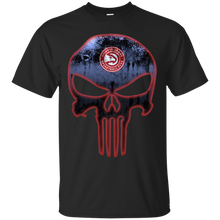 Load image into Gallery viewer, Atlanta Hawks Basketball The Punisher Skull T - Shirt For Men