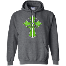 Load image into Gallery viewer, Cross Shirt For Jesus And Seattle Seahawks Fans Hoodie Shirt