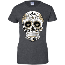 Load image into Gallery viewer, New Orleans Saints Sugar Skull T-Shirt For Women