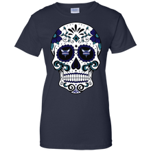 Load image into Gallery viewer, Charlotte Hornets Sugar Skull T-Shirt For Women