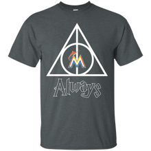 Load image into Gallery viewer, Deathly Hallows For Miami Marlins And Harry Potter Fans T - Shirt For Men