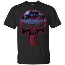 Load image into Gallery viewer, Atlanta Braves Baseball The Punisher Skull T - Shirt For Men