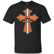 Load image into Gallery viewer, Cross Shirt For Jesus And Denver Broncos Fans T - Shirt For Men