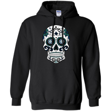 Load image into Gallery viewer, Seattle Mariners Sugar Skull Hoodie Shirt
