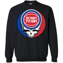 Load image into Gallery viewer, Detroit Pistons Basketball Grateful Dead Steal Your Face Sweatshirt