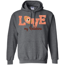 Load image into Gallery viewer, Glitter Love For Washington Redskins Fans Hoodie Shirt