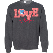 Load image into Gallery viewer, Glitter Love For New York Rangers Fans Sweatshirt