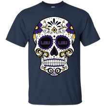 Load image into Gallery viewer, Lsu Tigers Sugar Skull T - Shirt For Men
