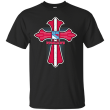 Load image into Gallery viewer, Cross Shirt For Jesus And New York Rangers Fans T - Shirt For Men