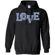 Load image into Gallery viewer, Glitter Love For Vancouver Canucks Fans Hoodie Shirt