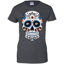 Load image into Gallery viewer, Oklahoma City Thunder Sugar Skull T-Shirt For Women