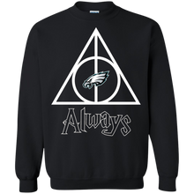 Load image into Gallery viewer, Deathly Hallows For Philadelphia Eagles And Harry Potter Fans Sweatshirt