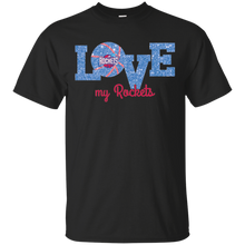 Load image into Gallery viewer, Glitter Love For Houston Rockets Fans T - Shirt For Men