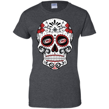 Load image into Gallery viewer, Carolina Hurricanes Sugar Skull T-Shirt For Women