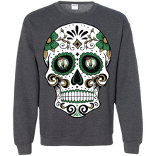 Load image into Gallery viewer, Boston Celtics Sugar Skull Sweatshirt