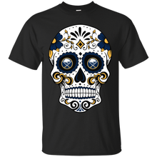 Load image into Gallery viewer, Buffalo Sabres Sugar Skull T - Shirt For Men