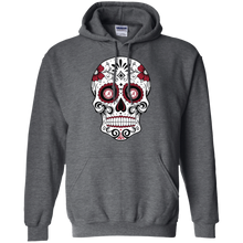 Load image into Gallery viewer, Alabama Crimson Sugar Skull Hoodie Shirt