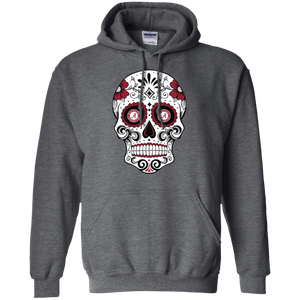 Alabama Crimson Sugar Skull Hoodie Shirt