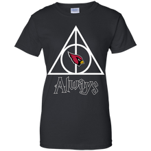Load image into Gallery viewer, Deathly Hallows For Arizona Cardinals And Harry Potter Fans T-Shirt For Women