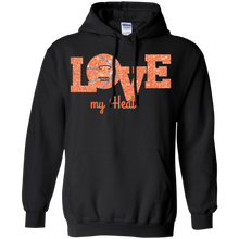 Load image into Gallery viewer, Glitter Love For Miami Heat Fans Hoodie Shirt