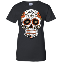 Load image into Gallery viewer, Anaheim Ducks Sugar Skull T-Shirt For Women