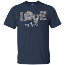 Load image into Gallery viewer, Glitter Love For San Antonio Spurs Fans T - Shirt For Men