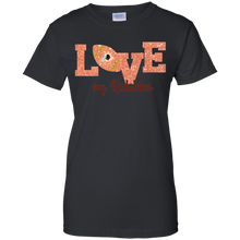 Load image into Gallery viewer, Glitter Love For Washington Redskins Fans T-Shirt For Women