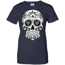 Load image into Gallery viewer, Los Angeles Kings Sugar Skull T-Shirt For Women