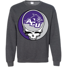 Load image into Gallery viewer, Abilene Christian Wildcats Footballl Grateful Dead Steal Your Face Sweatshirt