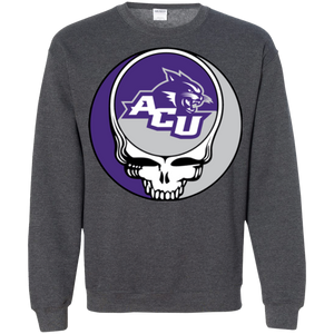 Abilene Christian Wildcats Footballl Grateful Dead Steal Your Face Sweatshirt