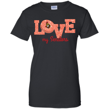 Load image into Gallery viewer, Glitter Love For Ottawa Senators Fans T-Shirt For Women