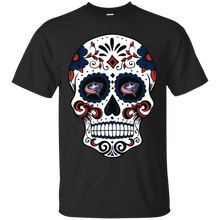 Load image into Gallery viewer, Columbus Blue Jackets Sugar Skull T - Shirt For Men